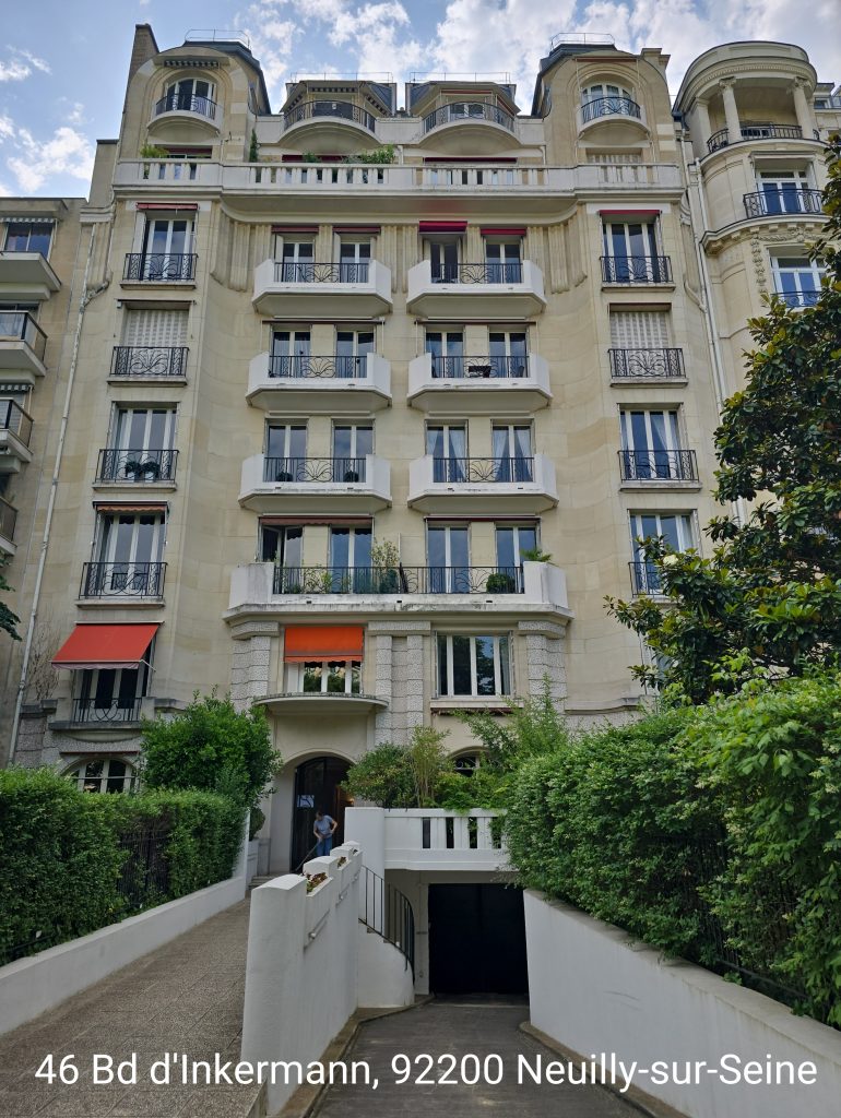 Boulevard Inkermann Neuilly sur Seine 92200